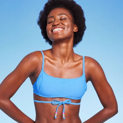 Women's Beaded Wrap Bralette Bikini Top - Wild Fable⢠- Image 2