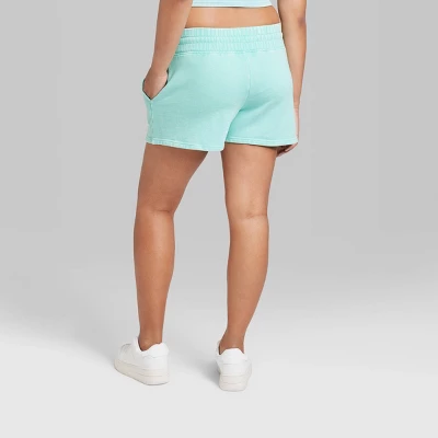 Women's High-Rise Fleece Shorts - Wild Fable⢠- Image 2