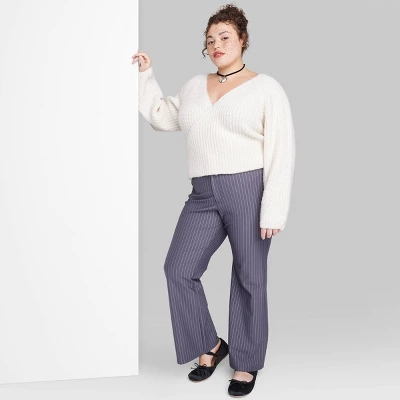 Women's Chunky Knit Wrap Sweater - Wild Fable⢠- Image 5