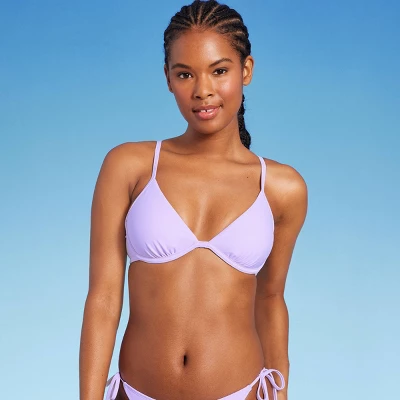 Women's Underwire Bikini Top - Wild Fable⢠Light Purple - Image 2