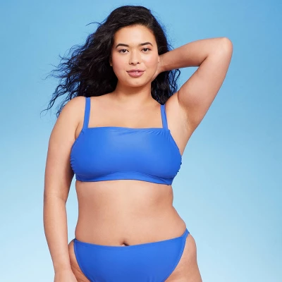 Women's Scrunchie Back Detail Bralette Bikini Top - Wild Fable⢠- Image 7