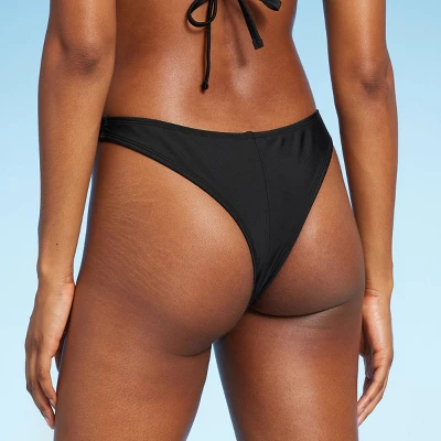 Women's Low-Rise High Leg Ultra Cheeky Bikini Bottom - Wild Fableā¢