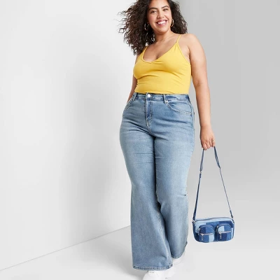 Women's High-Rise Flare Jeans - Wild Fable⢠Medium Wash - Image 4