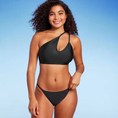 Women's Cut Out One Shoulder Bikini Top - Wild Fable⢠- Image 7