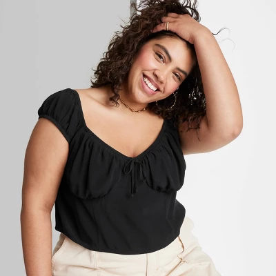 Women's Cap Sleeve Sweetheart Top - Wild Fable⢠- Image 6