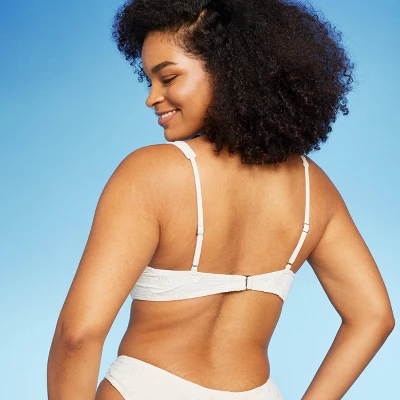 Women's Pointelle Underwire Bikini Top - Wild Fable⢠- Image 4