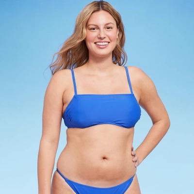 Women's Scrunchie Back Detail Bralette Bikini Top - Wild Fable⢠- Image 3