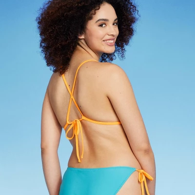 Women's Reversible Triangle Bikini Top - Wild Fable⢠- Image 8