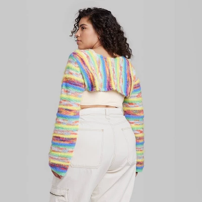 Women's Long Sleeve Party Shrug Sweater - Wild Fable⢠- Image 2