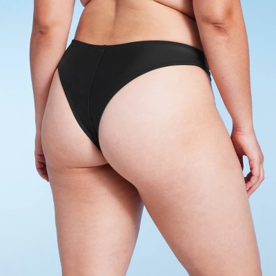 Women's Low-Rise High Leg Ultra Cheeky Bikini Bottom - Wild Fable⢠- Image 3