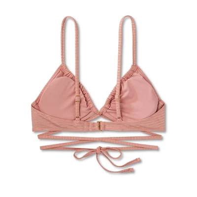 Women's Strappy Underwire Bikini Top - Wild Fable⢠Brown Lurex - Image 6