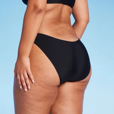 Women's Scoop Front Low-Rise High Leg Cheeky Bikini Bottom - Wild Fable⢠- Image 4