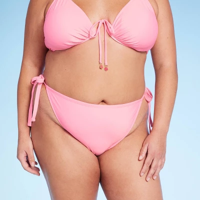 Women's Side-Tie Low-Rise Cheeky High Leg Bikini Bottom - Wild Fable⢠- Image 6