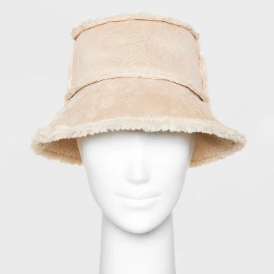 Faux Shearling Bucket Reversible Hat - Wild Fable⢠- Image 2