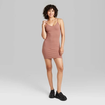 Women's Strappy Bodycon Knit Dress - Wild Fableā¢