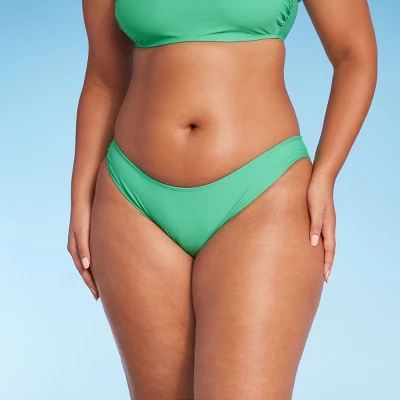 Women's Scoop Front Low-Rise High Leg Cheeky Bikini Bottom - Wild Fable⢠- Image 6