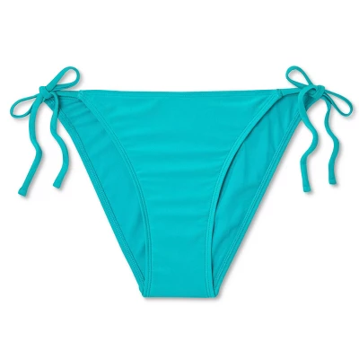 Women's Side-Tie Cheeky Bikini Bottom - Wild Fable⢠Green - Image 5