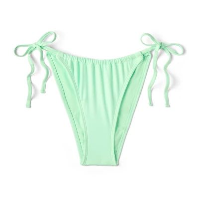 Women's Adjustable Coverage Side-Tie Bikini Bottom - Wild Fable⢠Light Green - Image 5