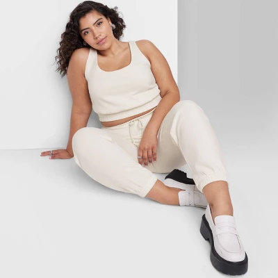 Women's Slim Fit Sweatshirt Bra Tank Top - Wild Fable⢠- Image 4