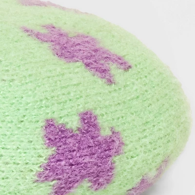 Knit Beret - Wild Fable⢠Mint Green Floral - Image 3