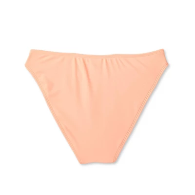 Women's Scoop Front High Leg Cheeky Bikini Bottom - Wild Fable⢠- Image 6