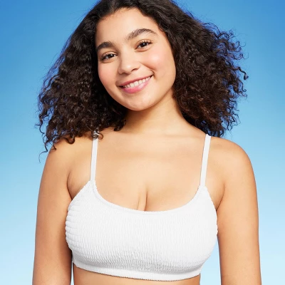 Women's Smocked Bralette Bikini Top - Wild Fable⢠- Image 9