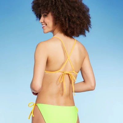 Women's Reversible Triangle Bikini Top - Wild Fable⢠- Image 4