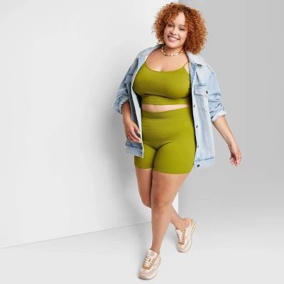 Women's High-Rise Seamless Bike Shorts - Wild Fable⢠- Image 7