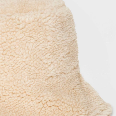 Faux Shearling Bucket Reversible Hat - Wild Fable⢠- Image 4