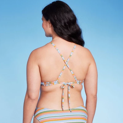 Women's Underwire Bikini Top - Wild Fable⢠Multi Lurex Striped - Image 4