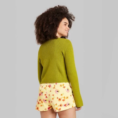 Women's Button-Front Cardigan - Wild Fable⢠- Image 2