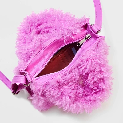 Fur Mini Value Tote Crossbody Bag - Wild Fable⢠Pink - Image 4
