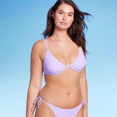 Women's Underwire Bikini Top - Wild Fable⢠Light Purple - Image 3