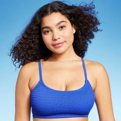 Women's Smocked Bralette Bikini Top - Wild Fable⢠- Image 7