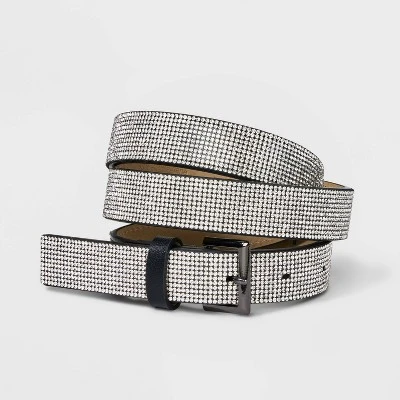 Women's Rhinestone Belt - Wild Fable⢠Black - Image 3