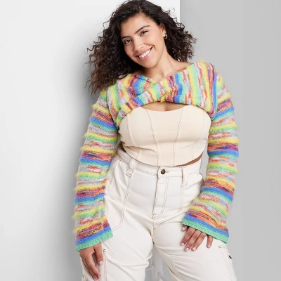 Women's Long Sleeve Party Shrug Sweater - Wild Fable⢠- Image 4