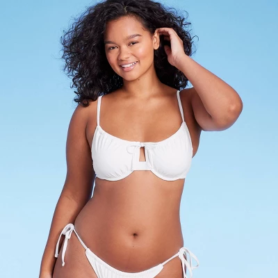 Women's Shirred Underwire Bikini Top - Wild Fable⢠- Image 10