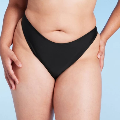 Women's Low-Rise High Leg Ultra Cheeky Bikini Bottom - Wild Fable⢠- Image 4