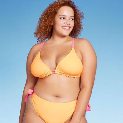 Women's Reversible Triangle Bikini Top - Wild Fable⢠- Image 14