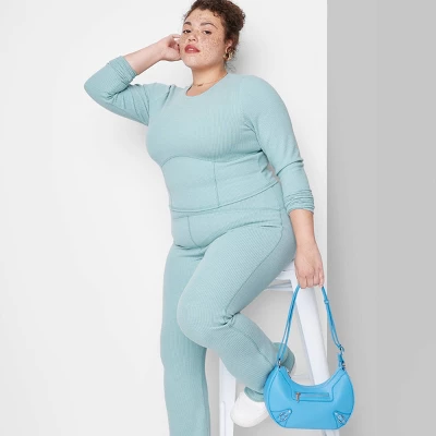 Women's Long Sleeve Corset Seam T-Shirt - Wild Fable⢠- Image 5