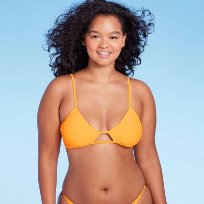 Women's Cut Out Cross Front Bralette Bikini Top - Wild Fable⢠- Image 2