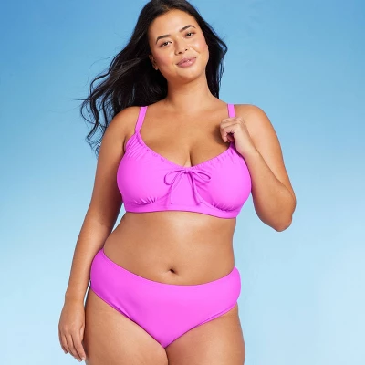 Women's Shirred Underwire Bikini Top - Wild Fable⢠- Image 9