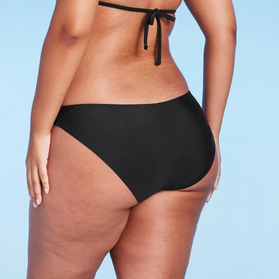 Women's Scoop Front High Waist High Leg Cheeky Bikini Bottom - Wild Fable⢠- Image 4