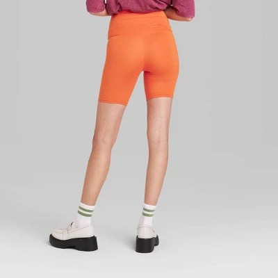 Women's High-Rise Polyester Bike Shorts - Wild Fable⢠- Image 2