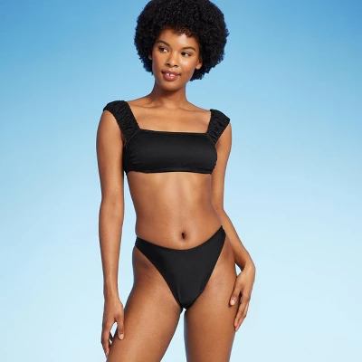 Women's Low-Rise High Leg Ultra Cheeky Bikini Bottom - Wild Fable⢠- Image 2