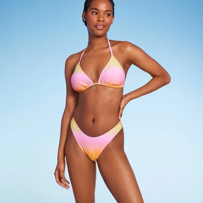 Women's Scoop Front Extra Cheeky Extra High Leg Bikini Bottom - Wild Fable⢠- Image 2