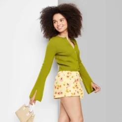 Women's Button-Front Cardigan - Wild Fable™