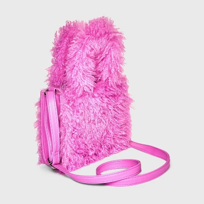 Fur Mini Value Tote Crossbody Bag - Wild Fable⢠Pink - Image 3