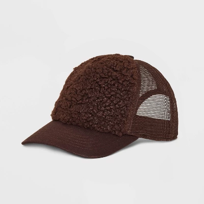 Faux Shearling Trucker Hat - Wild Fable⢠- Image 4