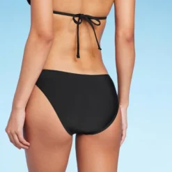 Women's Scoop Front High Waist High Leg Cheeky Bikini Bottom - Wild Fableā¢